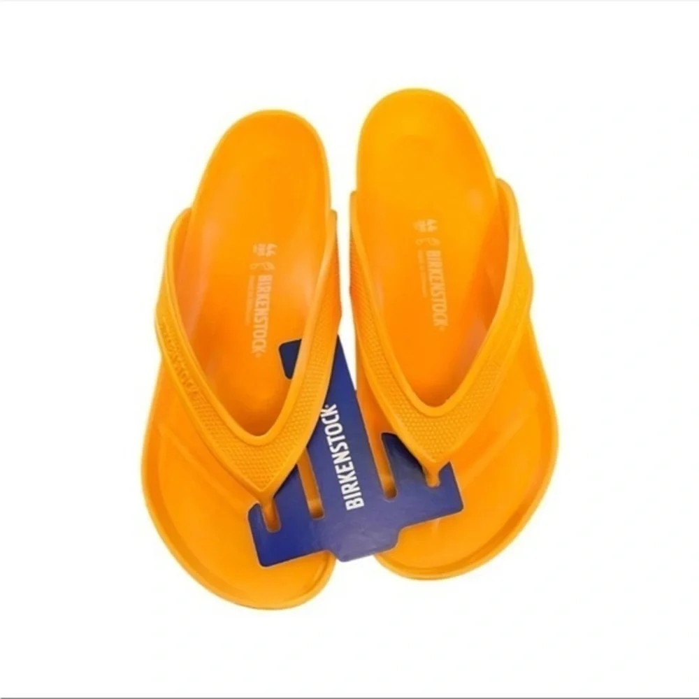 Birkenstock Men's Honolulu EVA Zinnia Reg Fit Flip‎ Flop Sandals Orange Size 11